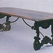 Portuguese Baroque Revival Trestle Table