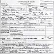Anthony Margelis Death Certificate