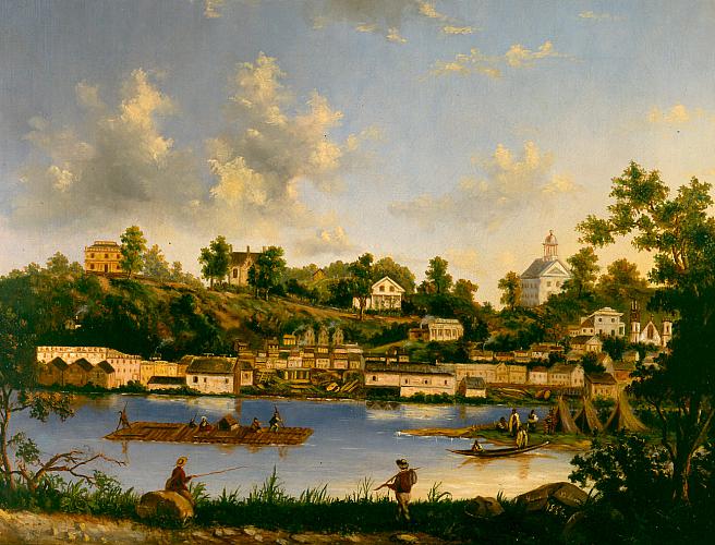 Grand Rapids in 1856