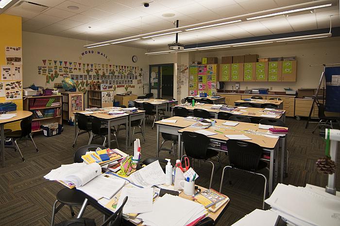 Cesar E. Chavez Elementary School, Interior