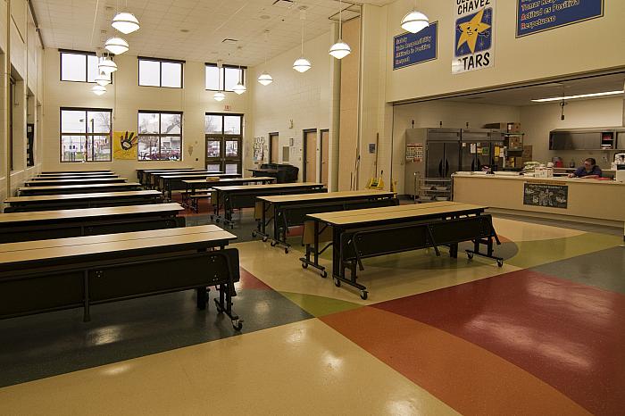 Cesar E. Chavez Elementary School, Cafeteria
