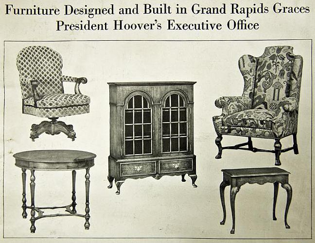 Furniture Designed for President Hoover