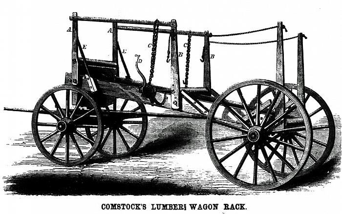 Comstock's Lumber Wagon Rack