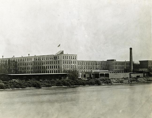 Grand Rapids Chair Factory on the Grand River