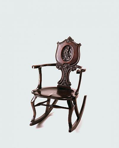 Mahogany Rocking Chair