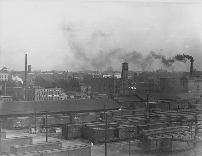 Train Yard Near Union Depot